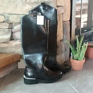 Zara rain boots size 7 1/2